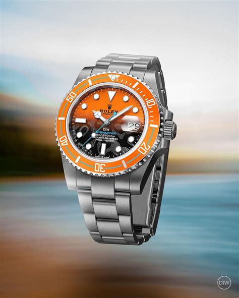 rolex submariner orange|rolex submariner list price 2022.